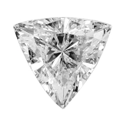 Picture of 0.31 Carats, Triangle Diamond with Very Good Cut, G Color, VS1 Clarity and Certified By Diamonds-USA