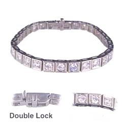 4.65Cts I VS2 Round diamonds tennis bracelet