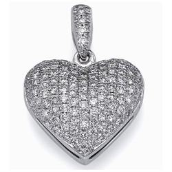 Picture of 110 micro Pave set diamonds pendant