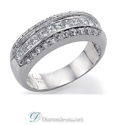 Picture of Bridal rings set, 2.25 carat side diamonds
