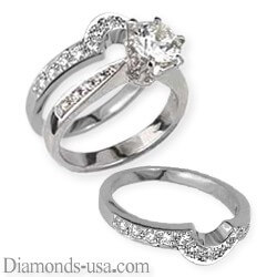 Picture of Designers line bridal ring sets