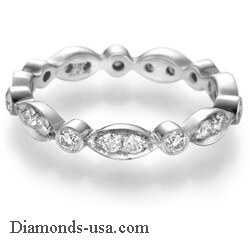 Picture of 0.50 carats designers wedding or anniversary band