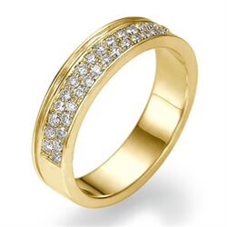 Picture of Diamonds wedding or anniversary ring