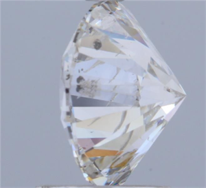 Picture of Natural Diamond 2.01 Carats, Round with Excellent Cut, F Color, I1 Clarity and Certified by GIA