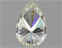 Natural Diamond 0.80 Carats, Pear with  Cut, K Color, VS1 Clarity and Certified by IGI