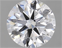 Natural Diamond 2.00 Carats, Round with Excellent Cut, D Color, VVS1 Clarity and Certified by GIA