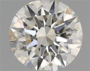 Picture of Natural Diamond 0.41 Carats, Round with Excellent Cut, H Color, VS1 Clarity and Certified by IGI