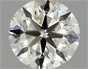 Natural Diamond 0.40 Carats, Round with Very Good Cut, J Color, VS1 Clarity and Certified by IGI