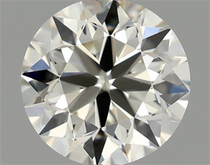 Picture of Natural Diamond 0.40 Carats, Round with Very Good Cut, J Color, VS1 Clarity and Certified by IGI