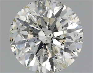 Picture of Natural Diamond 0.70 Carats, Round with Excellent Cut, I Color, I1 Clarity and Certified by IGI