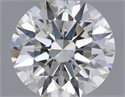 Natural Diamond 0.40 Carats, Round with Excellent Cut, H Color, SI1 Clarity and Certified by IGI