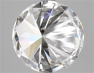 Picture of Natural Diamond 4.03 Carats, Round with Excellent Cut, E Color, VS1 Clarity and Certified by GIA