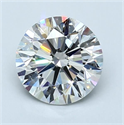 Natural Diamond 1.71 Carats, Round with Excellent Cut, E Color, VS2 Clarity and Certified by GIA