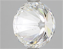 Natural Diamond 2.03 Carats, Round with Excellent Cut, H Color, SI1 Clarity and Certified by GIA