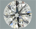 Natural Diamond 0.40 Carats, Round with Very Good Cut, K Color, VS2 Clarity and Certified by GIA