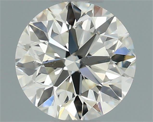 Picture of Natural Diamond 0.40 Carats, Round with Very Good Cut, K Color, VS2 Clarity and Certified by GIA