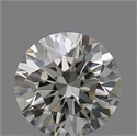 Natural Diamond 0.52 Carats, Round with Excellent Cut, K Color, VVS1 Clarity and Certified by GIA