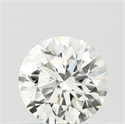 Natural Diamond 0.40 Carats, Round with Excellent Cut, K Color, VS2 Clarity and Certified by GIA