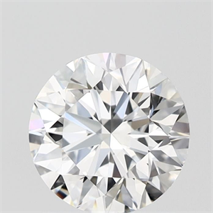 Picture of Natural Diamond 1.40 Carats, Round with Excellent Cut, F Color, VVS1 Clarity and Certified by GIA