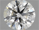 Natural Diamond 0.41 Carats, Round with Excellent Cut, G Color, SI2 Clarity and Certified by IGI