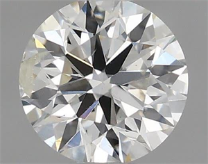 Picture of Natural Diamond 0.41 Carats, Round with Excellent Cut, G Color, SI2 Clarity and Certified by IGI