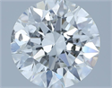 Natural Diamond 2.02 Carats, Round with Excellent Cut, H Color, SI2 Clarity and Certified by GIA