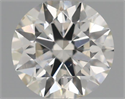 Natural Diamond 0.40 Carats, Round with Excellent Cut, H Color, SI1 Clarity and Certified by IGI