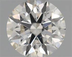 Picture of Natural Diamond 0.40 Carats, Round with Excellent Cut, H Color, SI1 Clarity and Certified by IGI