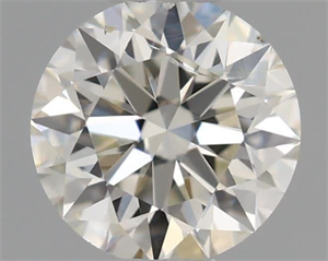 Picture of Natural Diamond 0.40 Carats, Round with Excellent Cut, H Color, SI2 Clarity and Certified by IGI