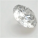 Natural Diamond 2.51 Carats, Round with Excellent Cut, F Color, I1 Clarity and Certified by GIA