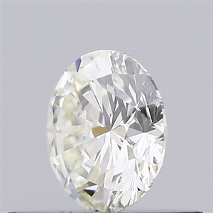 Picture of Natural Diamond 0.40 Carats, Round with Excellent Cut, K Color, IF Clarity and Certified by GIA