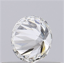 Natural Diamond 0.40 Carats, Round with Very Good Cut, G Color, VVS1 Clarity and Certified by GIA