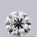 Natural Diamond 0.40 Carats, Round with Good Cut, I Color, VS1 Clarity and Certified by GIA