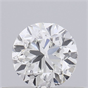 Natural Diamond 0.40 Carats, Round with Good Cut, G Color, VVS1 Clarity and Certified by GIA