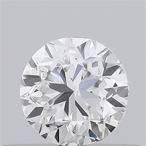 Picture of Natural Diamond 0.40 Carats, Round with Good Cut, G Color, VVS1 Clarity and Certified by GIA