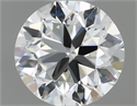 Natural Diamond 0.40 Carats, Round with Very Good Cut, I Color, VS2 Clarity and Certified by GIA