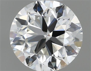 Picture of Natural Diamond 0.40 Carats, Round with Very Good Cut, I Color, VS2 Clarity and Certified by GIA