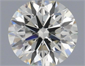 Natural Diamond 0.41 Carats, Round with Excellent Cut, K Color, VS2 Clarity and Certified by IGI