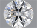 Natural Diamond 0.50 Carats, Round with Excellent Cut, I Color, VS2 Clarity and Certified by IGI