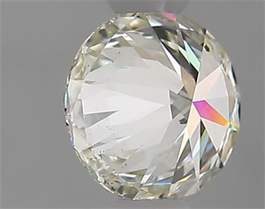 Picture of Natural Diamond 0.42 Carats, Round with Excellent Cut, I Color, SI1 Clarity and Certified by IGI