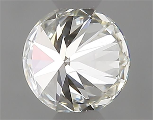 Picture of Natural Diamond 0.40 Carats, Round with Very Good Cut, I Color, SI1 Clarity and Certified by IGI