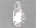 Natural Diamond 0.92 Carats, Pear with  Cut, D Color, VS2 Clarity and Certified by GIA