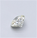 Natural Diamond 0.40 Carats, Round with Excellent Cut, K Color, VVS1 Clarity and Certified by GIA