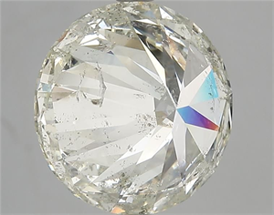 Picture of Natural Diamond 5.01 Carats, Round with Excellent Cut, K Color, I1 Clarity and Certified by IGI