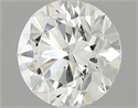 Natural Diamond 2.00 Carats, Round with Excellent Cut, J Color, SI1 Clarity and Certified by GIA