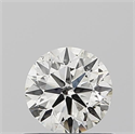 Natural Diamond 0.50 Carats, Round with Very Good Cut, I Color, SI2 Clarity and Certified by IGI