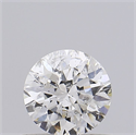 Natural Diamond 0.49 Carats, Round with Excellent Cut, G Color, I1 Clarity and Certified by IGI