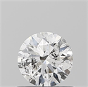 Natural Diamond 0.50 Carats, Round with Excellent Cut, F Color, SI2 Clarity and Certified by IGI