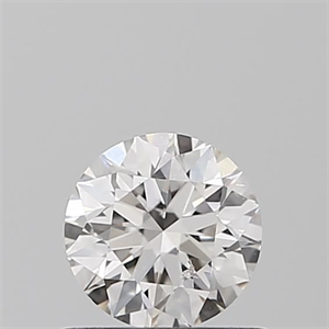 Picture of Natural Diamond 0.51 Carats, Round with Excellent Cut, H Color, SI1 Clarity and Certified by IGI