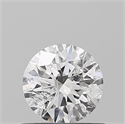 Natural Diamond 0.50 Carats, Round with Very Good Cut, F Color, SI2 Clarity and Certified by IGI